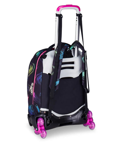 Zaino Trolley Jack Seven a 3 Ruote Optical Shade Girl