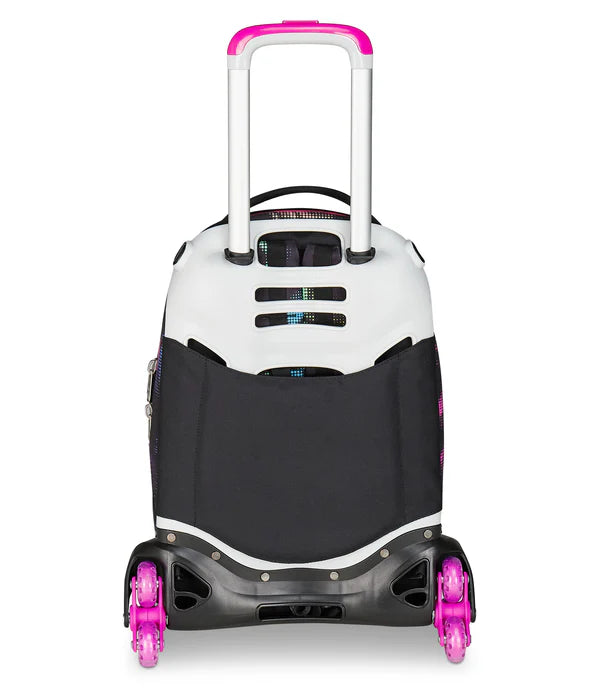 Zaino Trolley Jack Seven a 3 Ruote Optical Shade Girl