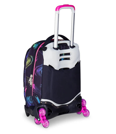 Zaino Trolley Jack Seven a 3 Ruote Optical Shade Girl