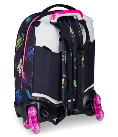 Zaino Trolley Jack Seven a 3 Ruote Optical Shade Girl