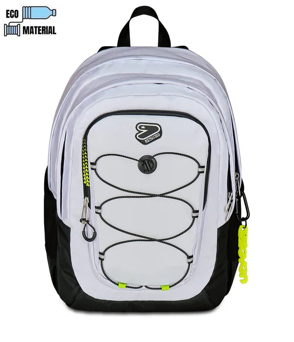 Zaino Seven Tech Line in GRS Bianco