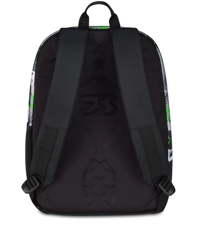 Zaino Seven Pro XXL in GRS Reversible Detach Gray Shadow Graffiti Green