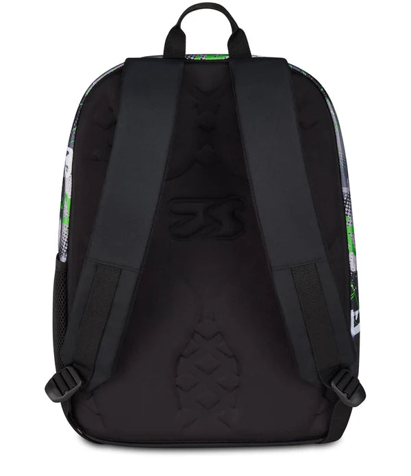 Zaino Seven Pro XXL in GRS Reversible Detach Gray Shadow Graffiti Green