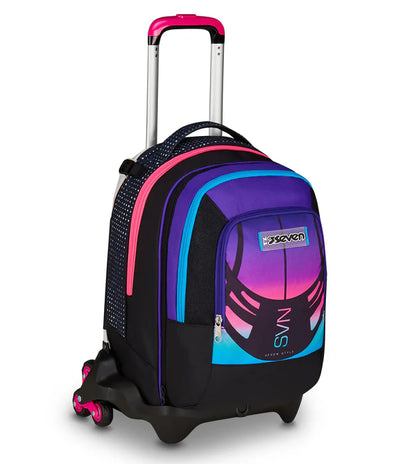 Zaino Trolley Jack Seven Detach a 3 Ruote Nuanced Girl