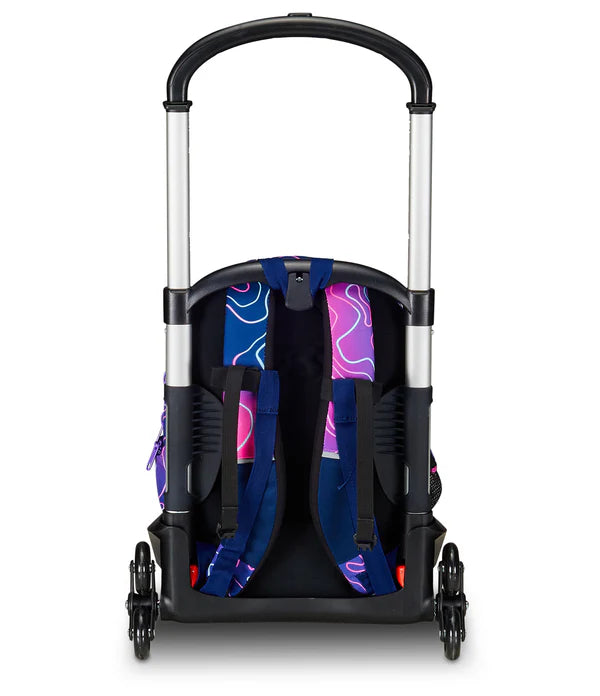 Zaino Trolley Flex 3 Ruote Seven Mapset Girl