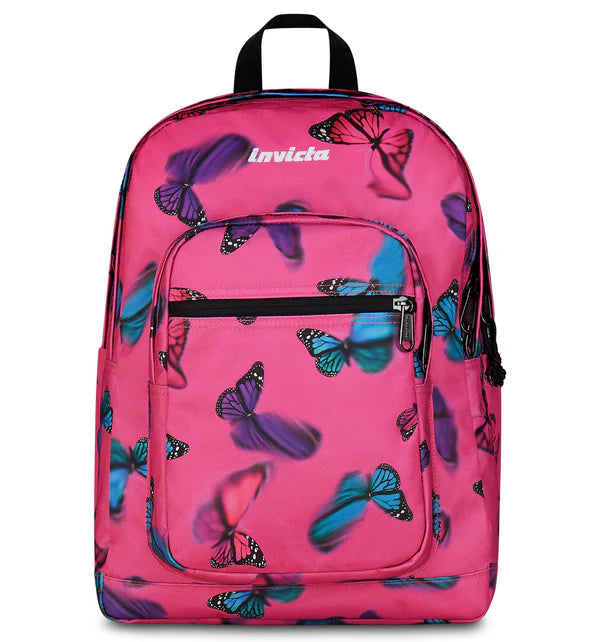 Zaino Jelek Invicta in GRS Fantasy Pinky Butterfly