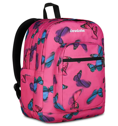 Zaino Jelek Invicta in GRS Fantasy Pinky Butterfly