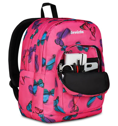 Zaino Jelek Invicta in GRS Fantasy Pinky Butterfly