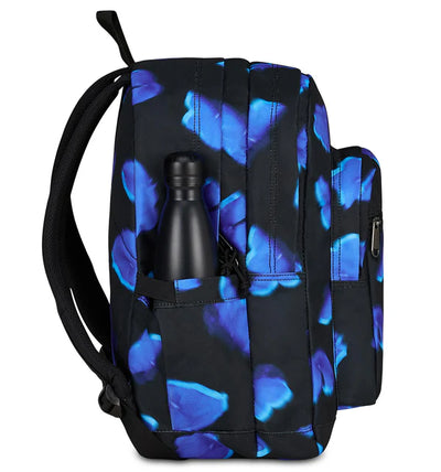 Zaino Jelek Invicta in GRS Fantasy Blue Flowers