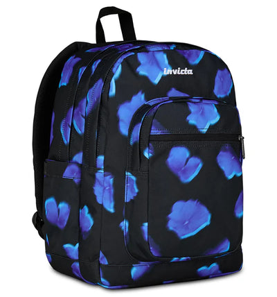 Zaino Jelek Invicta in GRS Fantasy Blue Flowers