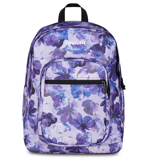 Zaino Jelek Invicta in GRS Fantasy Purple Flowers