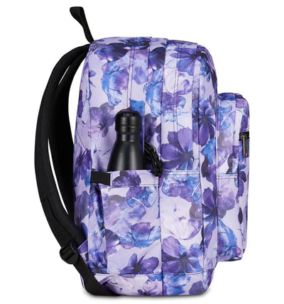 Zaino Jelek Invicta in GRS Fantasy Purple Flowers