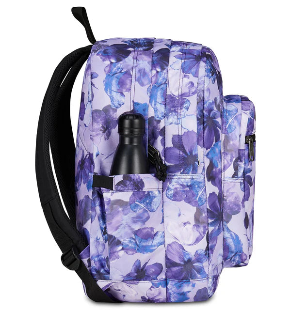 Zaino Jelek Invicta in GRS Fantasy Purple Flowers