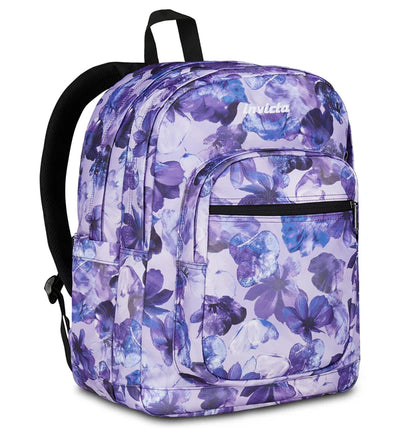 Zaino Jelek Invicta in GRS Fantasy Purple Flowers