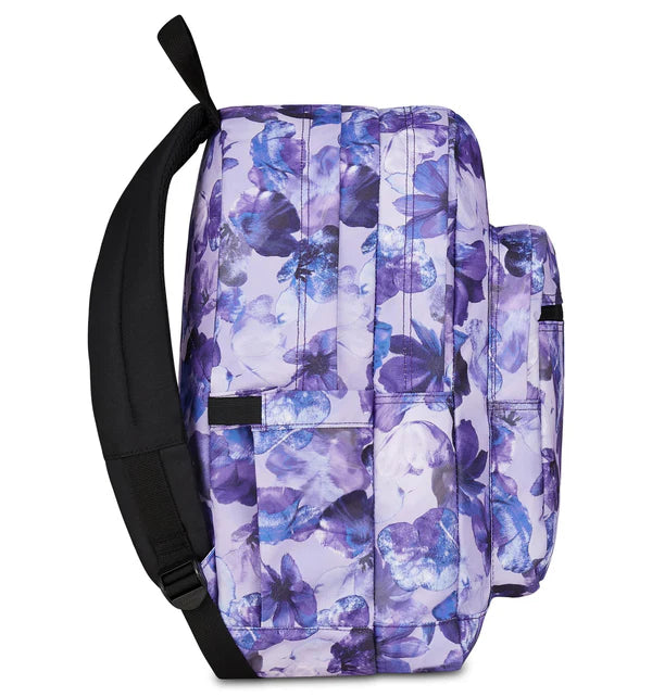Zaino Jelek Invicta in GRS Fantasy Purple Flowers