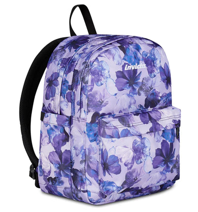 Zaino Invicta in GRS Lab Fantasy Purple Flowers