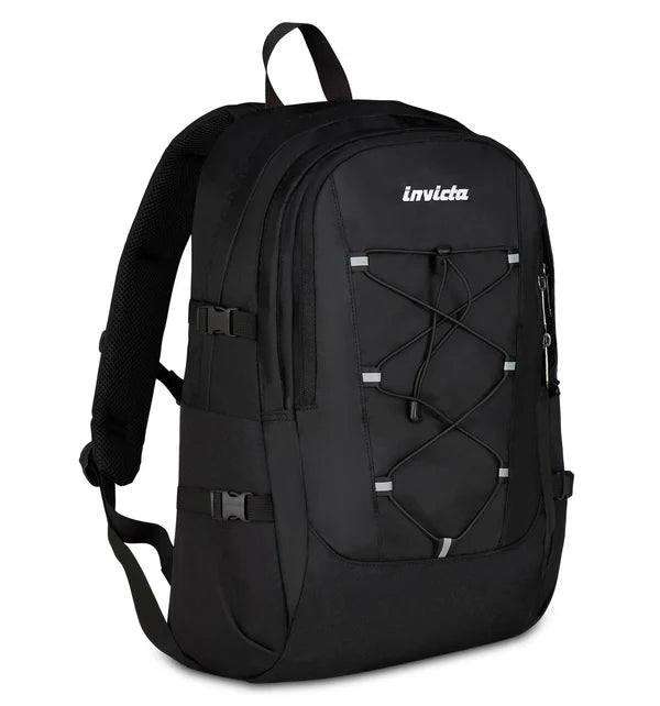 Zaino Invict-Act Plus Plain in GRS Nero