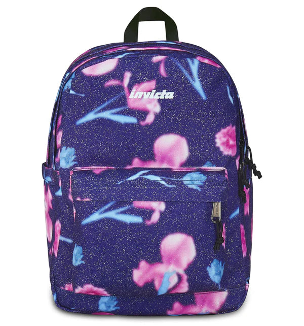 Zaino Invicta in GRS Lab Fantasy Shine Purple Flowers