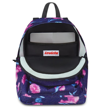Zaino Invicta in GRS Lab Fantasy Shine Purple Flowers