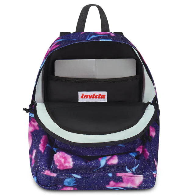 Zaino Invicta in GRS Lab Fantasy Shine Purple Flowers