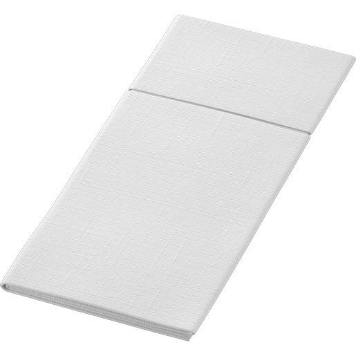 Tovaglioli Slim Portaposate Bianco 40 x 33 cm - 60 pezzi