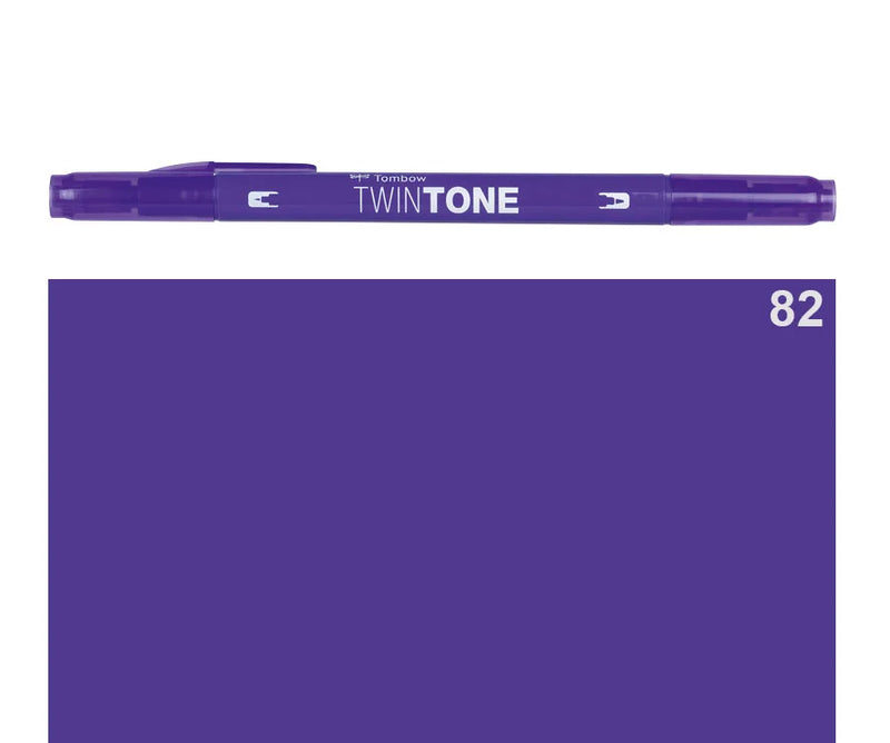 Marker Twin Tone Tombow con Doppia Punta Uva