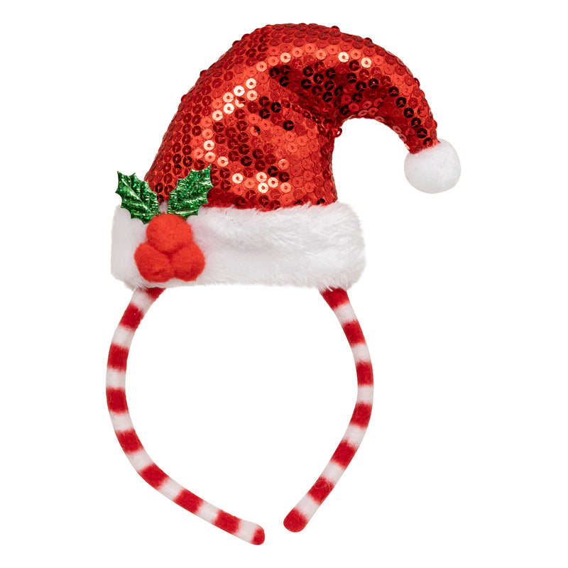 Cerchietto con Cappello Babbo Natale Rosso 25 x 31 cm