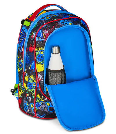Zaino Trolley Jack Sj Gang a 3 Ruote Game-Led Boy