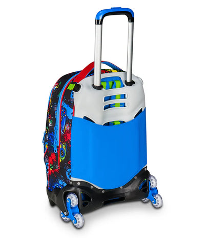 Zaino Trolley Jack Sj Gang a 3 Ruote Game-Led Boy