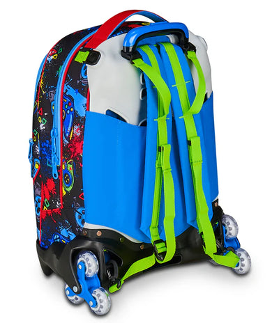 Zaino Trolley Jack Sj Gang a 3 Ruote Game-Led Boy