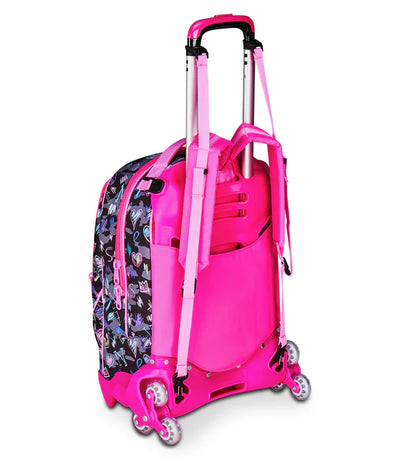 Zaino Trolley Jack Sj Gang a 3 Ruote Game-Led Girl