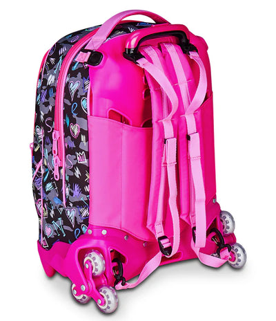Zaino Trolley Jack Sj Gang a 3 Ruote Game-Led Girl