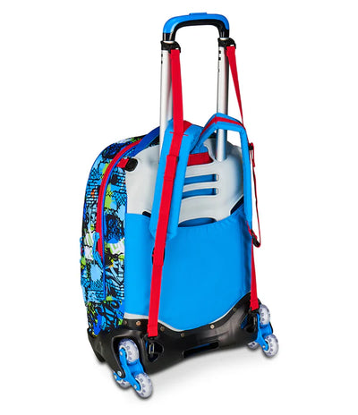 Zaino Trolley Jack Sj Gang a 3 Ruote Fantasys Boy