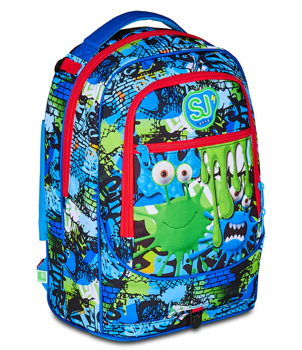 Zaino Trolley Jack Sj Gang a 3 Ruote Fantasys Boy