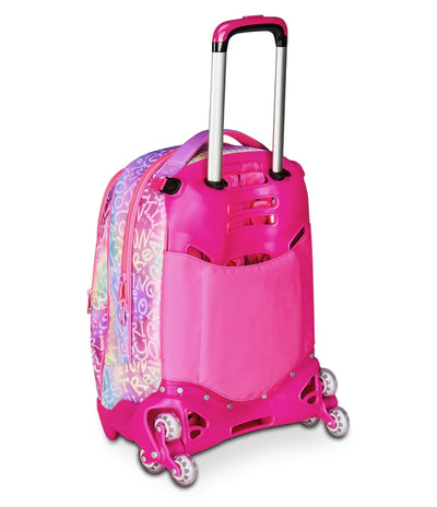 Zaino Trolley Jack Sj Gang a 3 Ruote Fantasys Girl