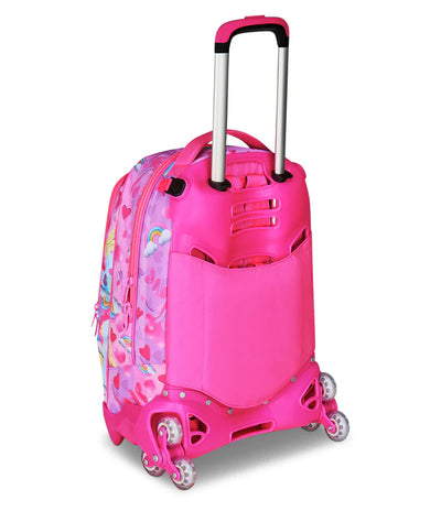 Zaino Trolley Jack Sj Gang a 3 Ruote Flyunicorn Girl
