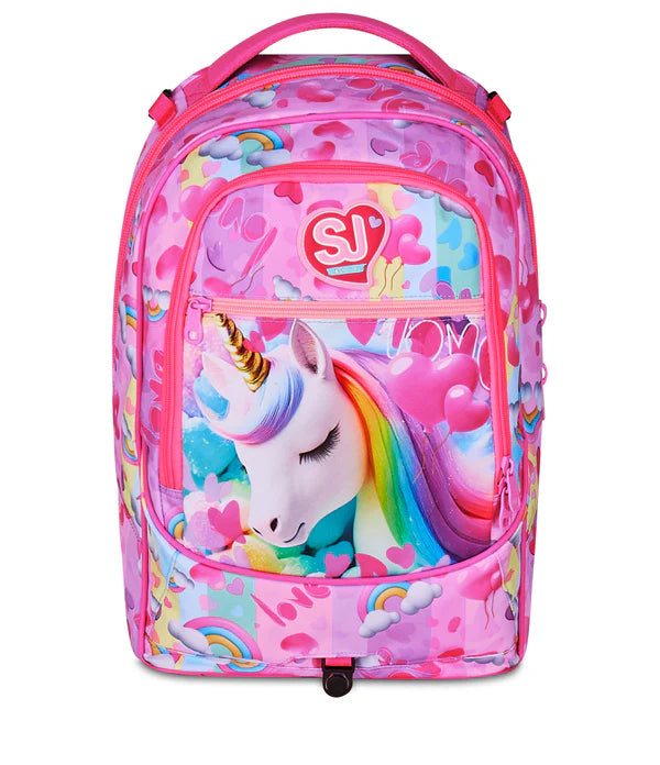 Zaino Trolley Jack Sj Gang a 3 Ruote Flyunicorn Girl