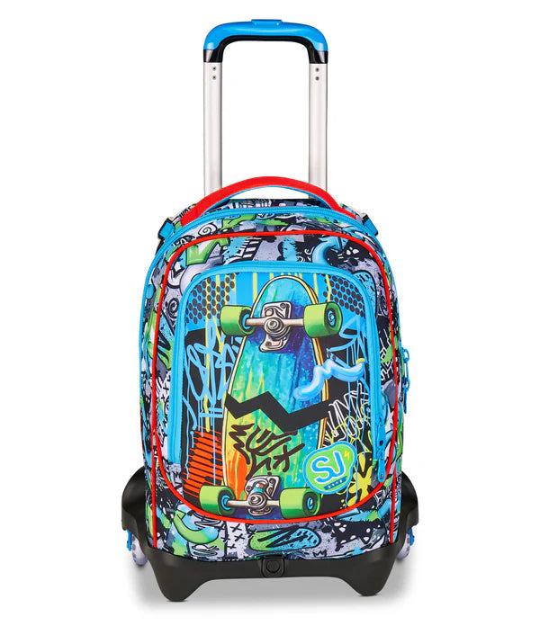 Zaino Trolley Jack Sj Gang a 3 Ruote Sharky Skate