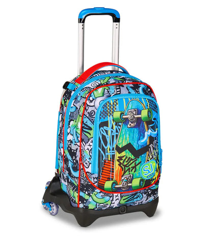 Zaino Trolley Jack Sj Gang a 3 Ruote Sharky Skate