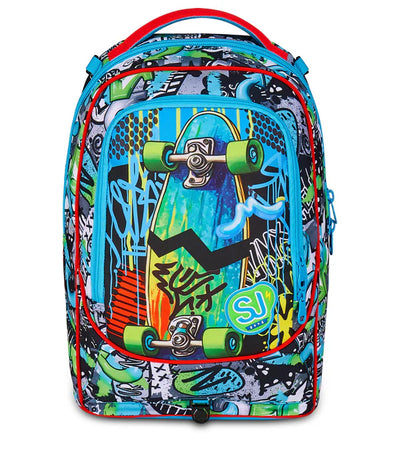 Zaino Trolley Jack Sj Gang a 3 Ruote Sharky Skate
