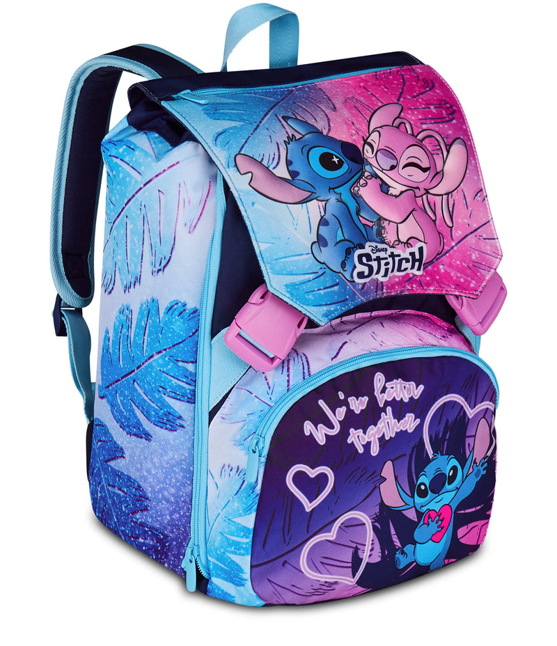 Zaino Sdoppiabile Big Lilo & Stitch Cute And Fluffy