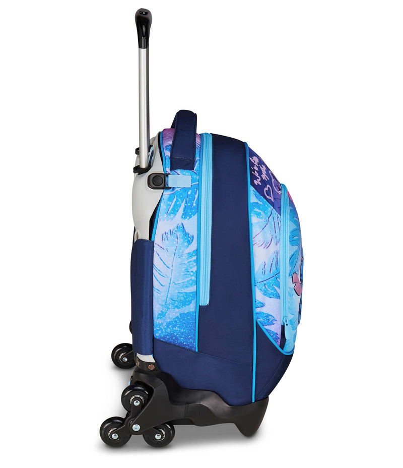 Zaino Trolley Jack 3 Ruote Lilo & Stitch Cute And Fluffy