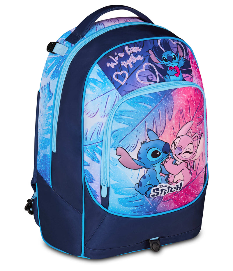 Zaino Trolley Jack 3 Ruote Lilo & Stitch Cute And Fluffy