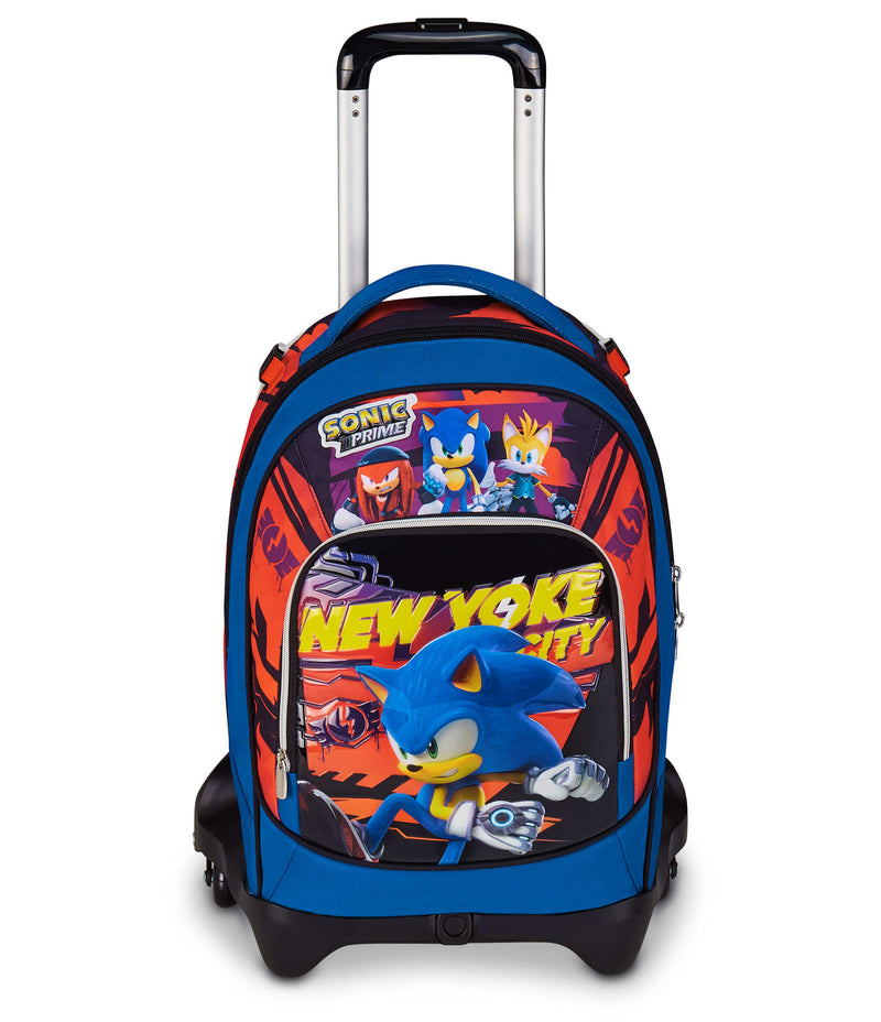 Zaino Trolley Jack 3 Ruote Sonic Prime New York City