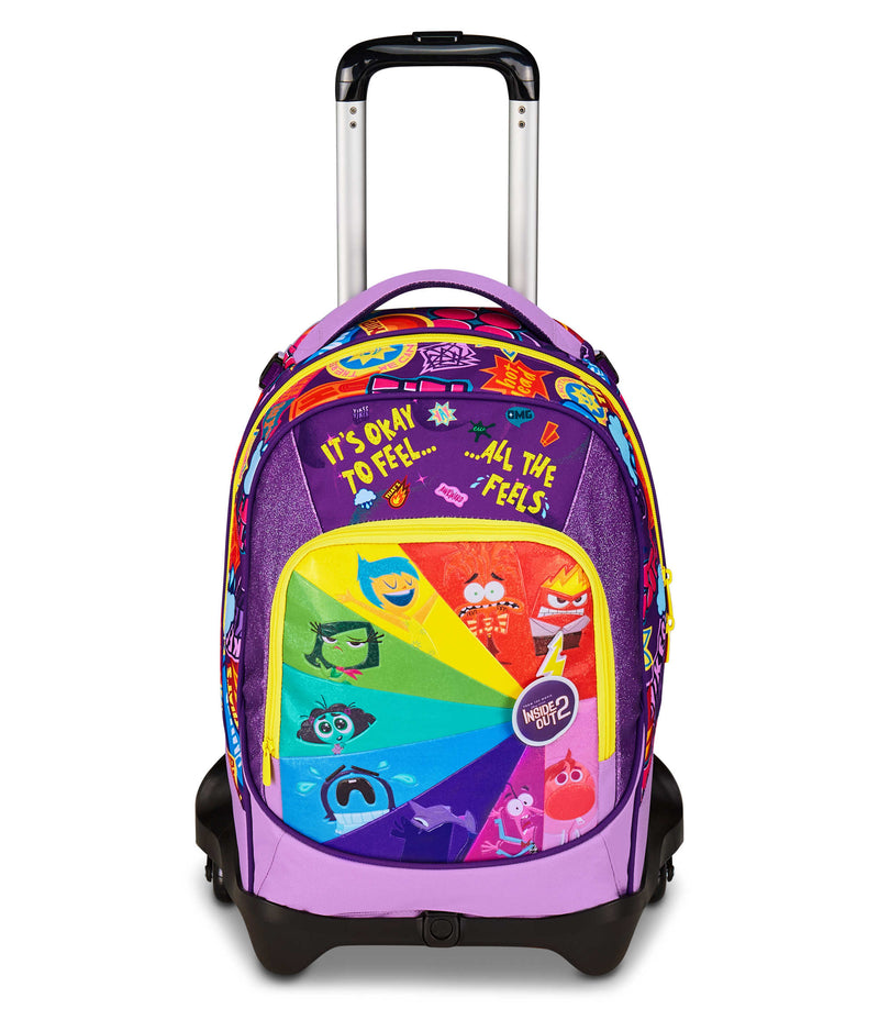 Zaino Trolley Jack 3 Ruote Inside Out 2 Universal Mood