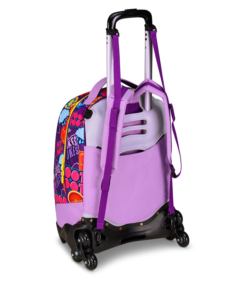 Zaino Trolley Jack 3 Ruote Inside Out 2 Universal Mood