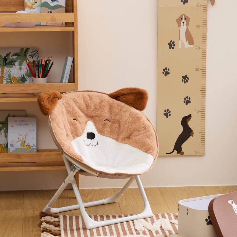 Sedia Pieghevole per Bambini Cagnolino 50 cm