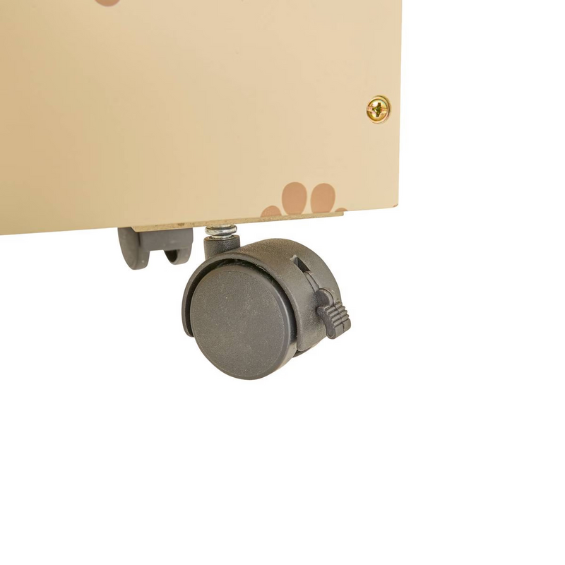 Baule Porta Oggetti con Ruote Cagnolino Scott 48 x 28 x 42 cm