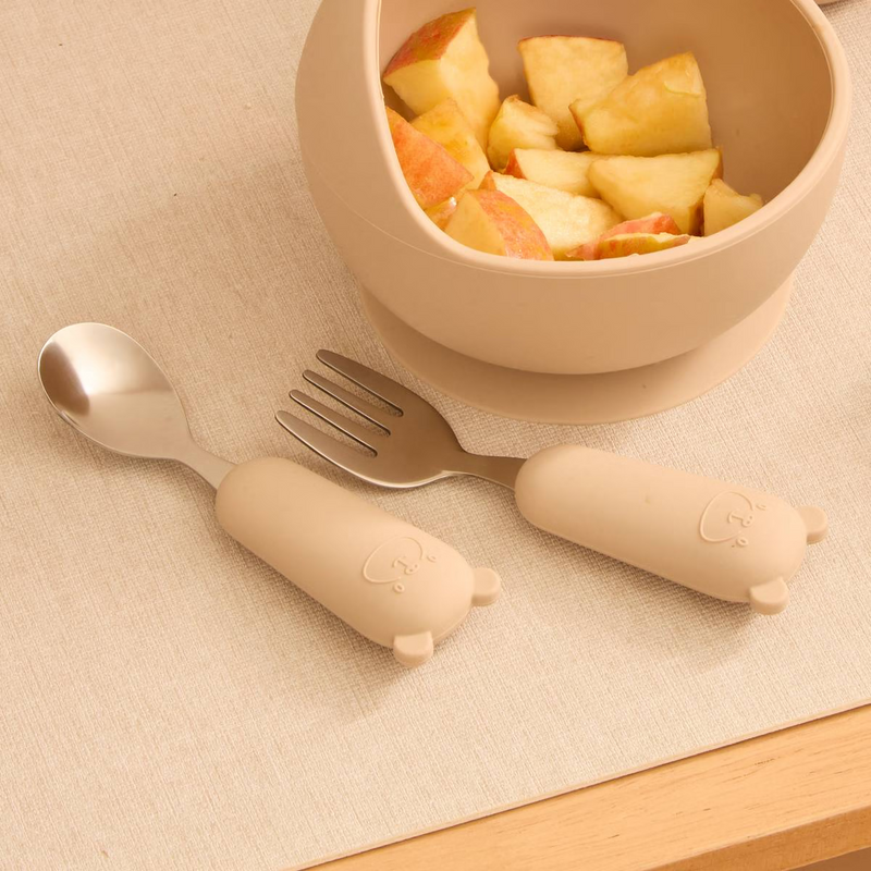 Set Posate per Bambini Beige