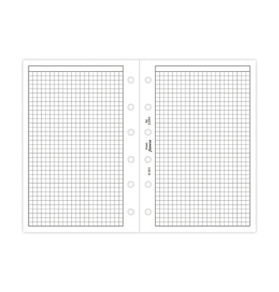 Ricambio Filofax con Fogli a Quadretti 81 x 120 cm - 20 pezzi